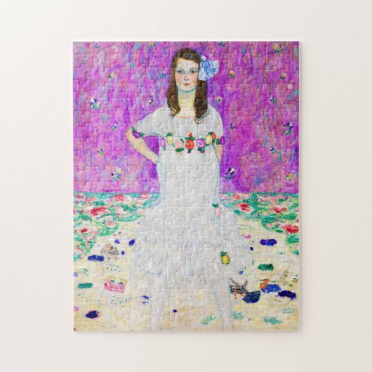 Young Girl, Gustav Klimt Puzzle (Vertikal)