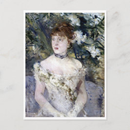 Young Girl in a Ball Gown  Feiertagspostkarte