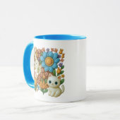 Young girl in a magical world tasse (Vorderseite Links)