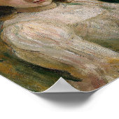 Young Girl mit Hut | Berthe Morisot Poster (Ecke)