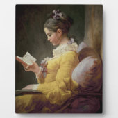 Young Girl Reading, c.1776 Fotoplatte (Vorderseite)
