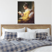 Young Girl Reading, c.1776 Leinwanddruck (Insitu (Schlafzimmer))