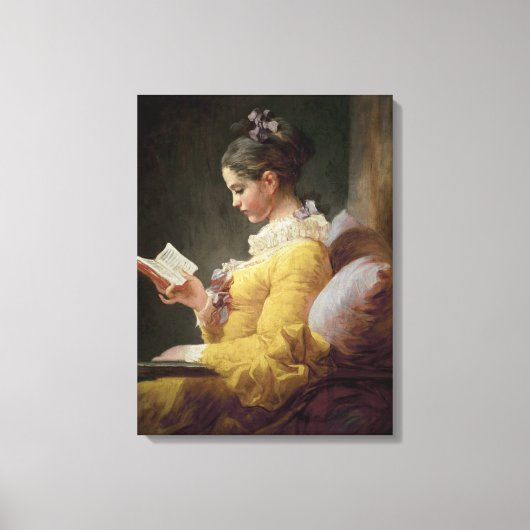Young Girl Reading, c.1776 Leinwanddruck (Vorderseite)