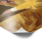 Young Girl Reading Fotodruck (Ecke)