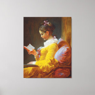 Young Girl Reading von Jean-Honore Fragonard Leinwanddruck