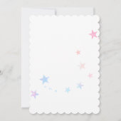 Young Girl Roller Skaten Birthday Party Einladung (Rückseite)