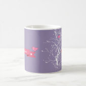 Young Girl Skier | Individuelle Name Weihnachtsges Kaffeetasse (Mittel)
