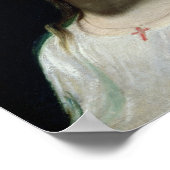 Young Girl Sleeping, 1852 Poster (Ecke)