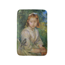 Young Girl With a Bird (von Berthe Morisot)