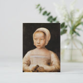 Young Girl with a Dead Bird, c.1500-25 Postkarte (Stehend Vorderseite)