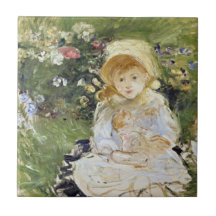 Young Girl with a Doll (von Berthe Morisot)