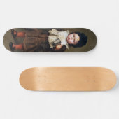 Young Girl with a Empty Cup (Ludwig Knaus) Skateboard (Horizontal)