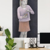 Young Girl with Süßigkeiten 2007 Poster (Heimbüro)