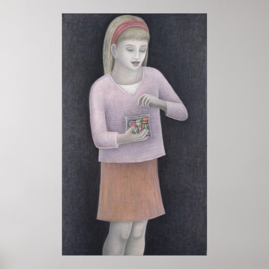Young Girl with Süßigkeiten 2007 Poster (Vorne)