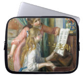 Young Girls at Piano - Pierre Renoir Laptopschutzhülle (Vorderseite)