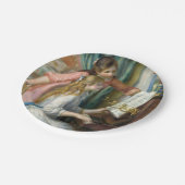 Young Girls at Piano - Pierre Renoir Pappteller (Schrägansicht)