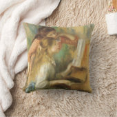 Young Girls at Piano von Pierre Renoir Kissen (Decke)