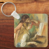 Young Girls at Piano von Pierre Renoir Schlüsselanhänger (Vorderseite)