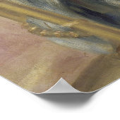 Young Girls at the Piano Poster (Ecke)