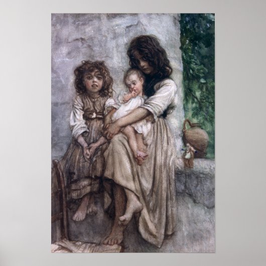 Young girls of Ischia Poster (Vorne)