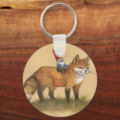 Young Gnome und Fox Schlüsselanhänger (Vorderseite)