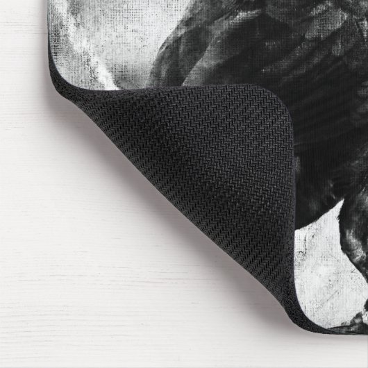 Young Grackle Mousepad (Ecke)