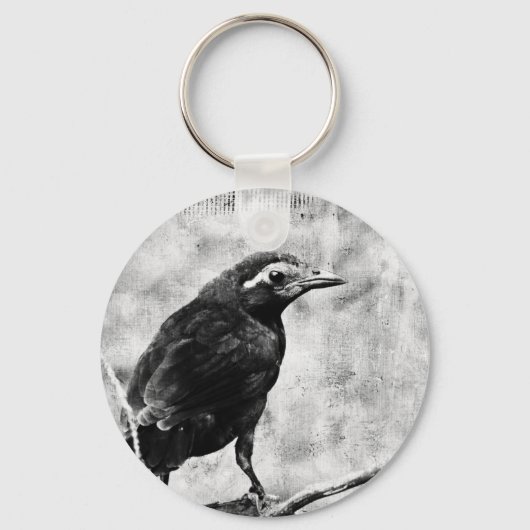 Young Grackle Schlüsselanhänger (Vorderseite)