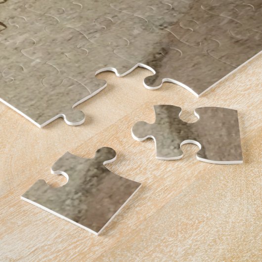 Young Green Iguana on Rock Path Puzzle (Seite)