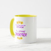 Young Großmutter Tasse (Vorderseite Links)