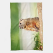 Young Groundhog Handtuch (Vertikal)