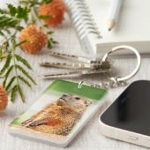 Young Groundhog Schlüsselanhänger (Vorderseite rechts)