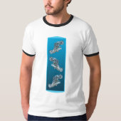 Young Grouper - Designgradientenblau | T-Shirt (Vorderseite)