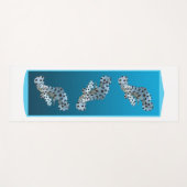 Young Grouper - Designgradientenblau | Yogamatte (Vorderseite (Horizontal))