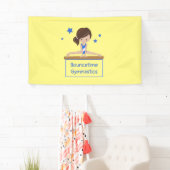 Young Gymnast Academy School Custom Banner (Insitu)