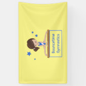 Young Gymnast Academy School Custom Banner (Vertikal)
