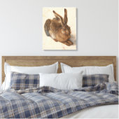 Young Hare | Albrecht Dürer Leinwanddruck (Insitu (Schlafzimmer))