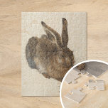 Young Hare | Albrecht Dürer Puzzle<br><div class="desc">Young Hare (1502) des deutschen Künstlers Albrecht Dürer. Original-Kunstwerk ist ein naturwissenschaftliches Aquarellbild eines braunen Kaninchens. 

Verwenden Sie die Entwurfstools,  um einen benutzerdefinierten Text hinzuzufügen oder das Bild zu personalisieren.</div>