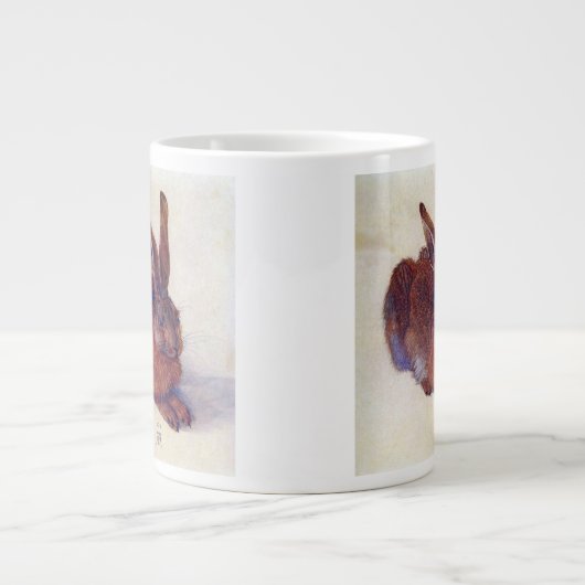 Young Hare by Albrecht Durer, Renaissance Fine Art Jumbo-Tasse (Vorderseite)