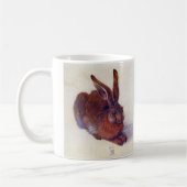 Young Hare by Albrecht Durer, Renaissance Fine Art Kaffeetasse (Links)
