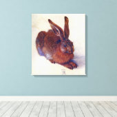 Young Hare by Albrecht Durer, Renaissance Fine Art Leinwanddruck (Insitu (Holzboden))