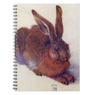 Young Hare by Albrecht Durer, Renaissance Fine Art Notizblock