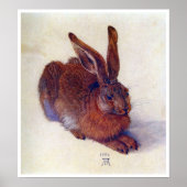Young Hare by Albrecht Durer, Renaissance Fine Art Poster (Vorne)