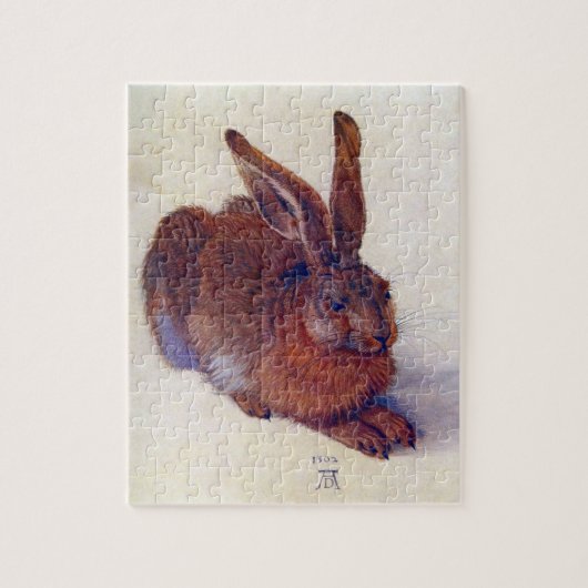 Young Hare by Albrecht Durer, Renaissance Fine Art Puzzle (Vertikal)