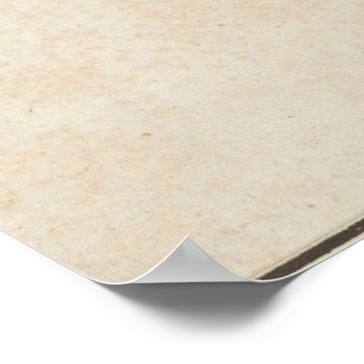 Young Hare (Durer 1502) Poster (Ecke)