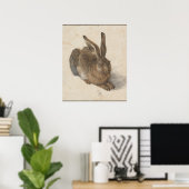 Young Hare (Durer 1502) Poster (Heimbüro)
