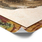 Young Hare Print Poster (Ecke)