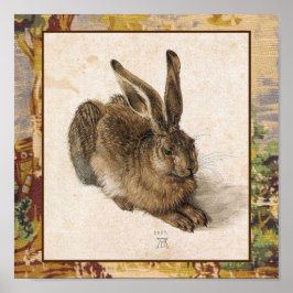 Young Hare Print Poster