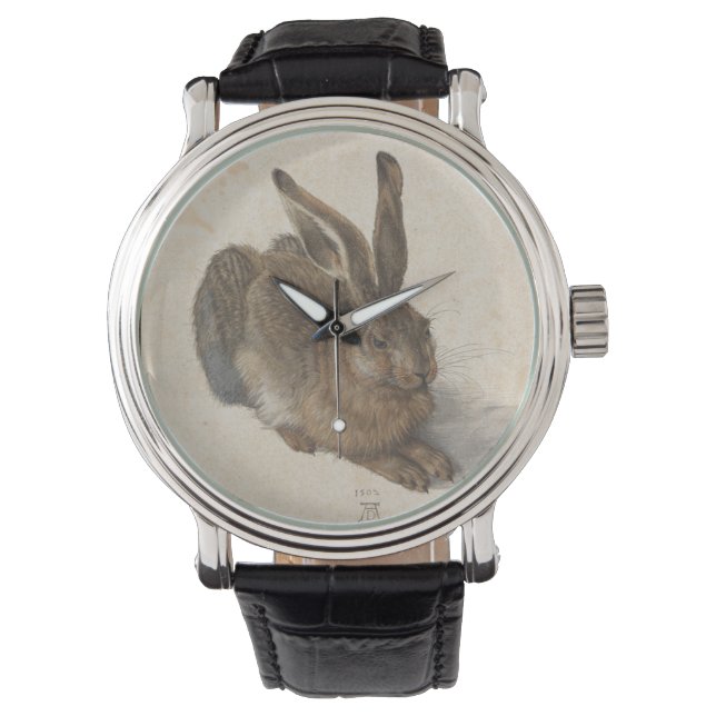 Young Hare von Albrecht Durer Armbanduhr (Vorderseite)