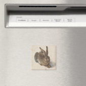 Young Hare von Albrecht Durer Magnet (In Situ (Geschirrspüler))