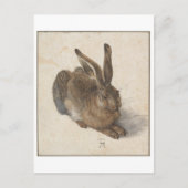 Young Hare von Albrecht Durer Postkarte (Vorderseite)